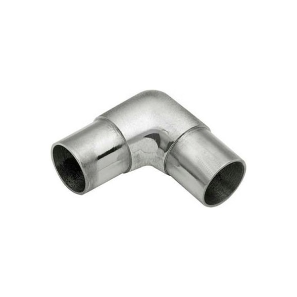 Lavi Industries Lavi Industries, Flush Elbow Fitting, for 1.5" Tubing, Satin Stainless Steel 44-732/1H - main